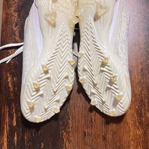 Adidas Adizero 12.0 'Triple White' football cleat with product code GX5413 - Picture 8 of 16